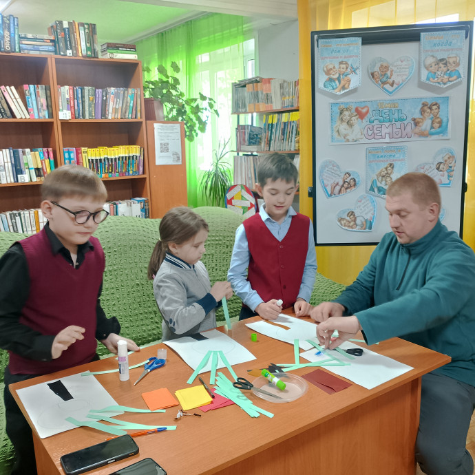 Мастер-класс &laquo;Вся семья вместе, так и душа на месте&raquo;