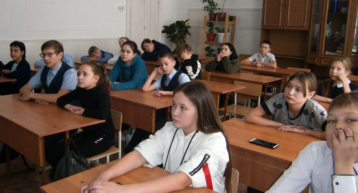 Учащиеся 6 класса «А» МБОУ «Школа № 35»