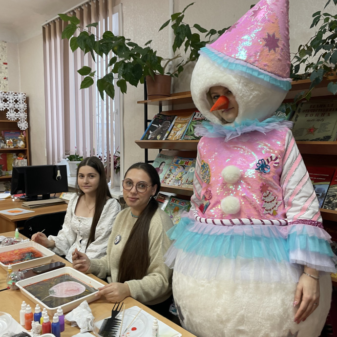 Мастер-класс &laquo;Зимние узоры&raquo;